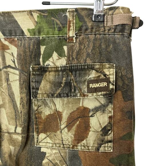 VTG Realtree Hardwoods Camo Cargo Pants 90s Y2k 32/34x29 Hunting Streetwear Fall - Picture 5 of 15